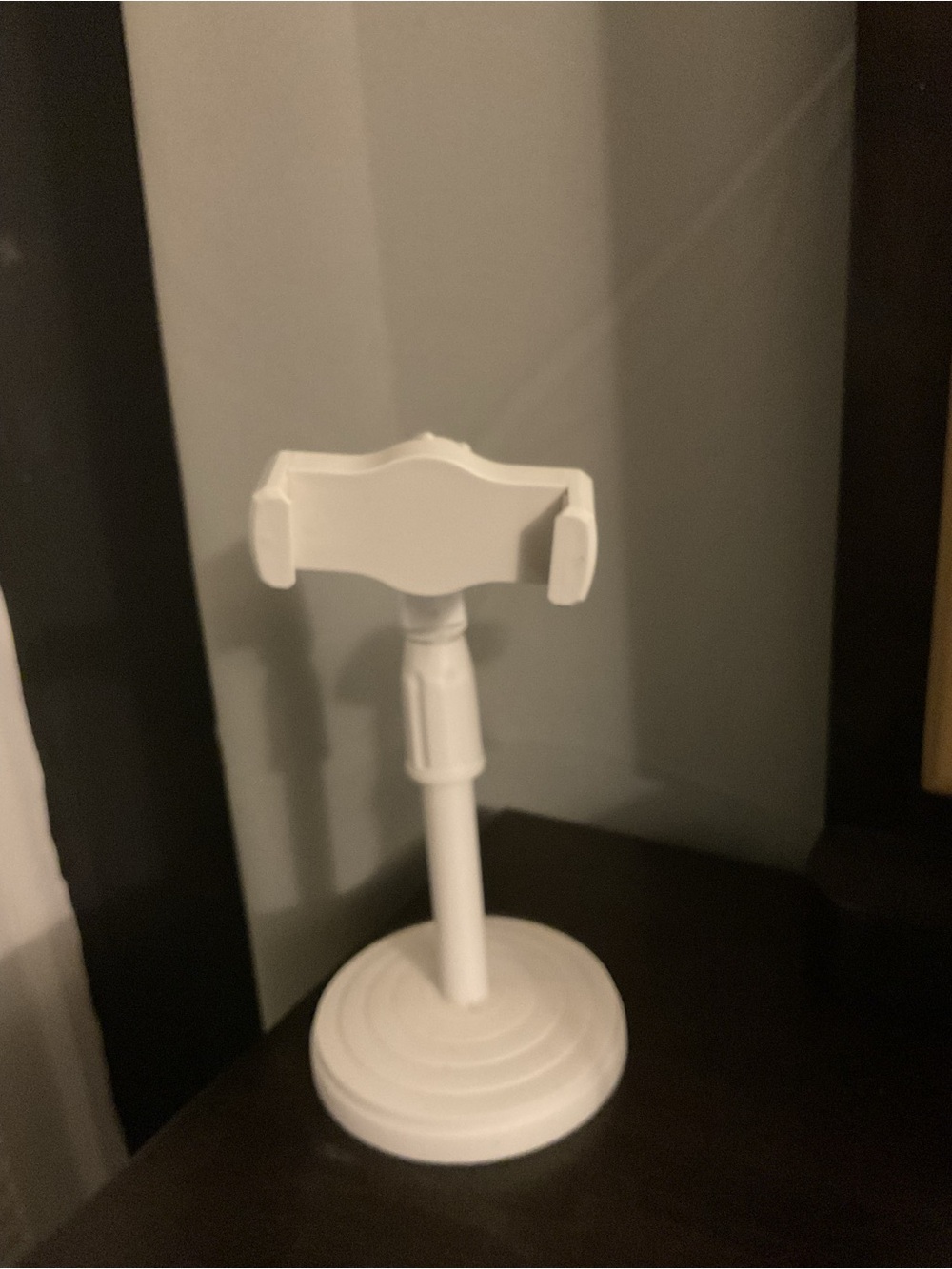 White Adjustable Phone Stand Holder